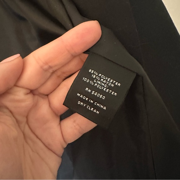 ⭐️ Nine West Classic Black Suit Jacket - Picture 6 of 7